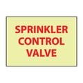 National Marker Co Glow Sign Vinyl - Control Valve GL164PB